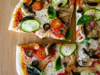 Homemade Veggie Pizza