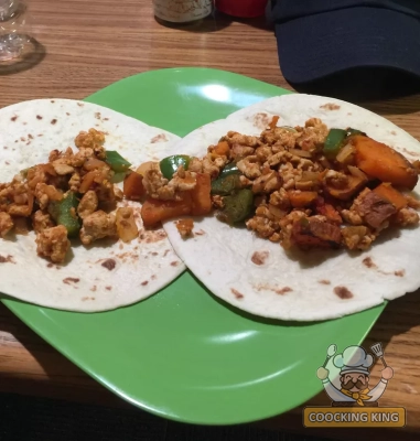 Turkey and Yam Spicy Tacos