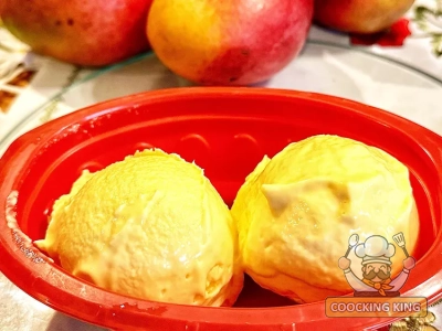 3 Ingredient Mango Ice Cream